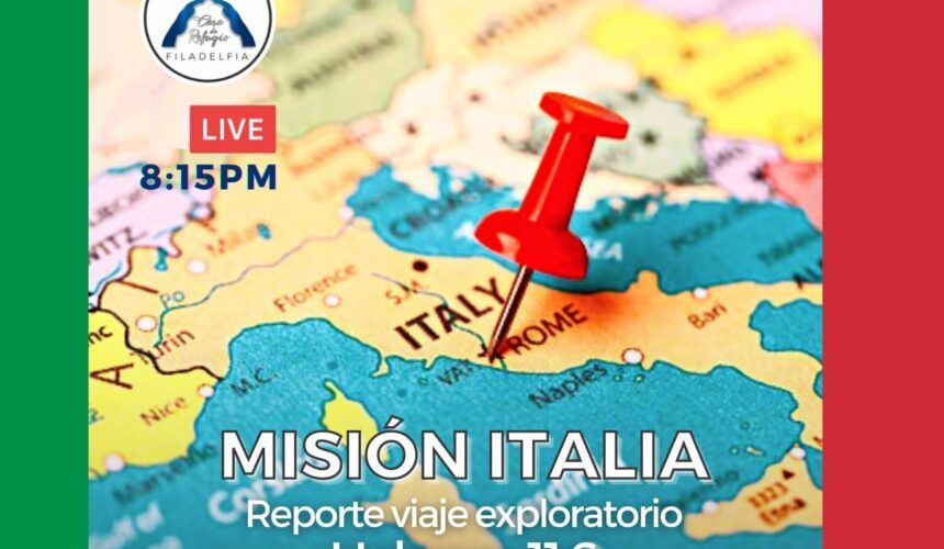 MISIÓN ITALIA (Agosto 17 del 2021)