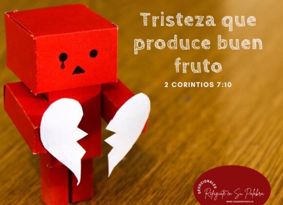 La Tristeza que produce Buen Fruto