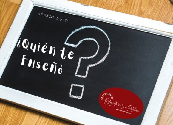 ¿Quién te enseñó?