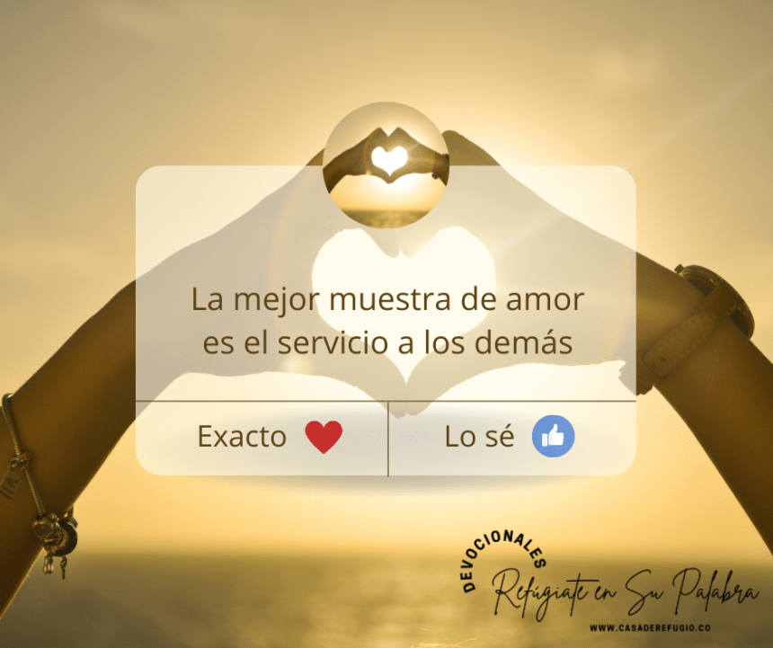 La Mejor muestra de Amor