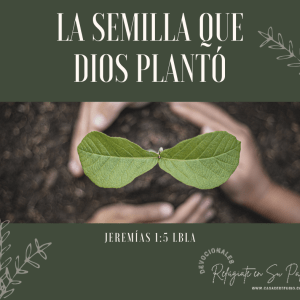 La Semilla que Dios plantó