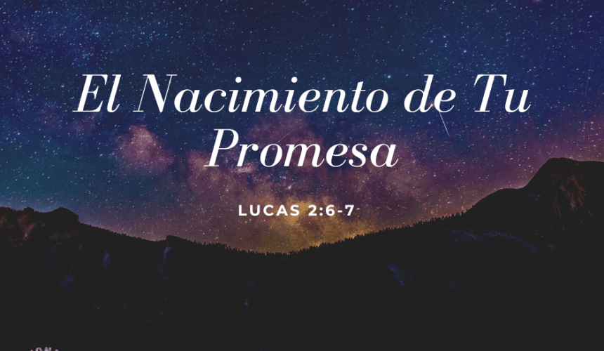 El Nacimiento de tu Promesa