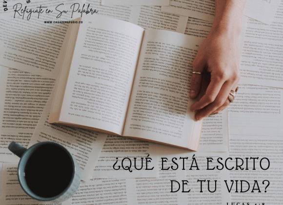 ¿Qué está escrito de Tu Vida?