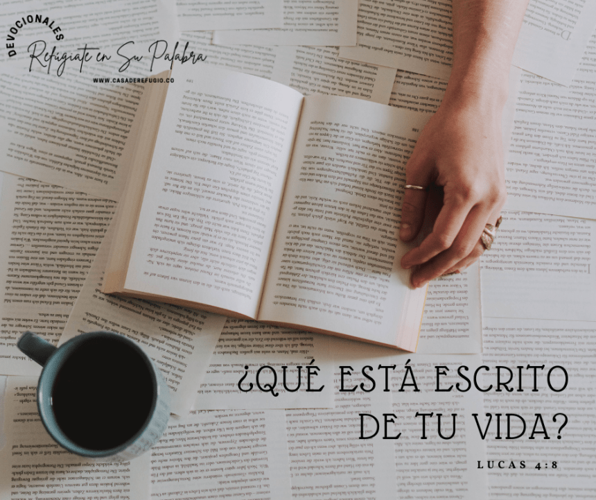 ¿Qué está escrito de Tu Vida?