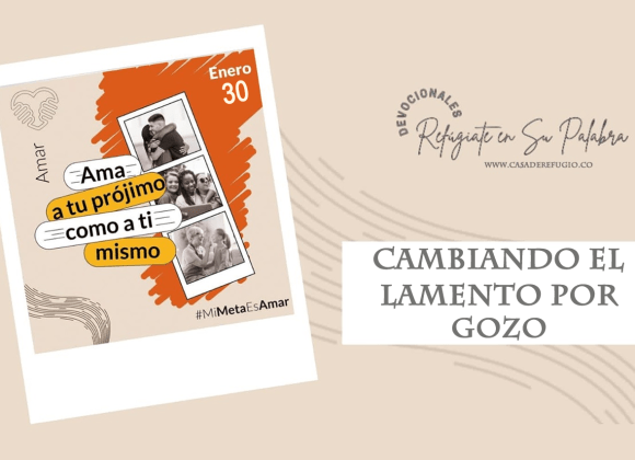 Cambiando el lamento por Gozo