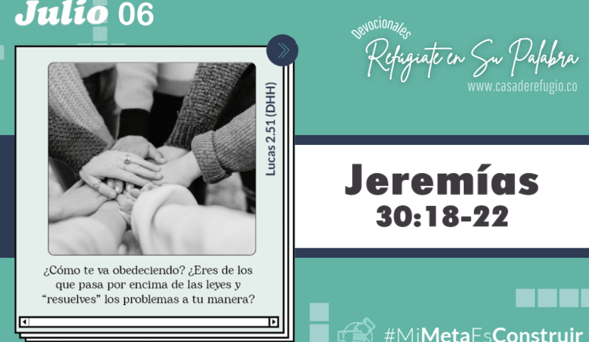 Jeremías 30:18-22