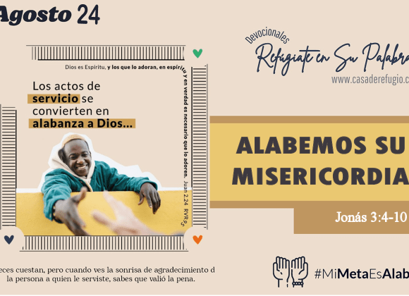 Alabemos Su Misericordia