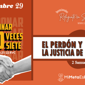 El Perdón y la Justicia de Dios