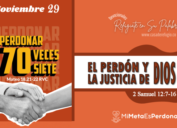 El Perdón y la Justicia de Dios