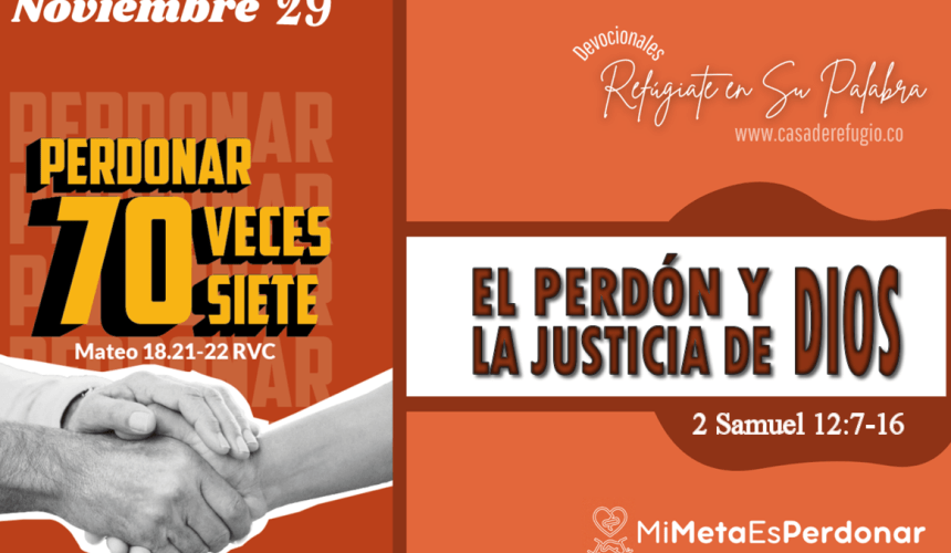 El Perdón y la Justicia de Dios