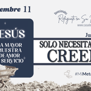 Solo Necesitamos Creer