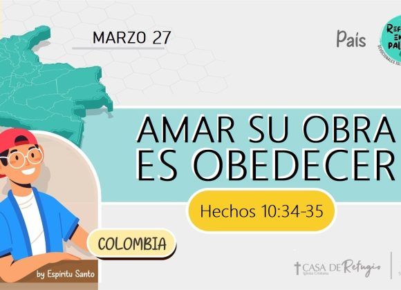 Amar su Obra es Obedecer