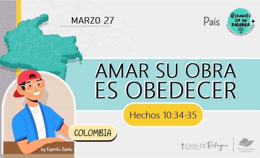 Amar su Obra es Obedecer