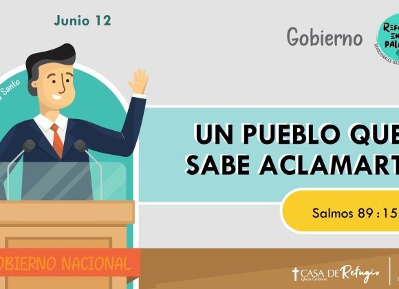 Un Pueblo que sabe Aclamarte