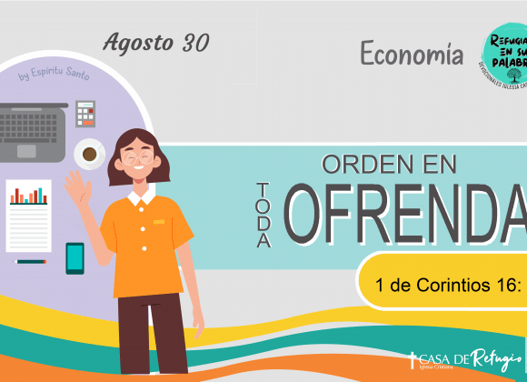 Orden en toda Ofrenda