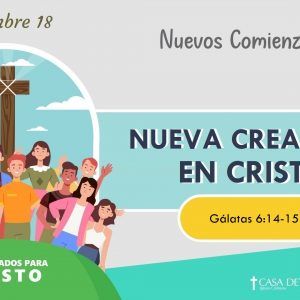 Nueva Creación En Cristo